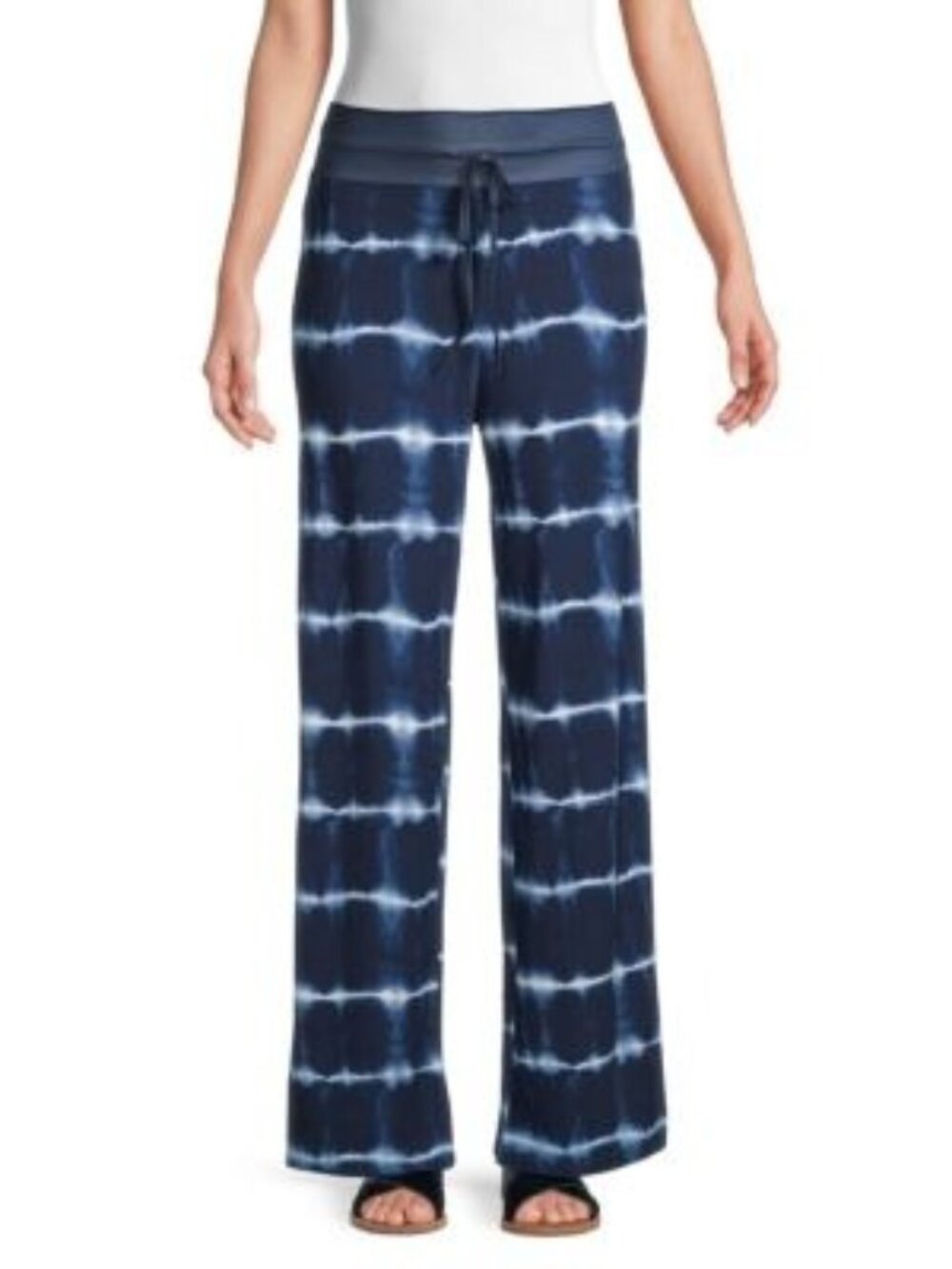 Stellah Denim Tie Dye Drawstring Pants